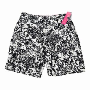 Lilly Pulitzer Mens Beaumont "Onyx With A Twist" Floral Ram 9" Shorts Size 34